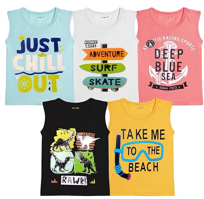 Kuchipoo Boys Regular Fit T-Shirt