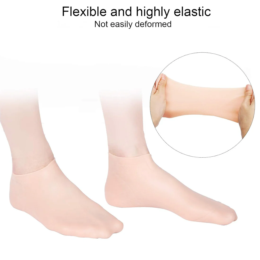 Silicone Soft Moisturizing Socks