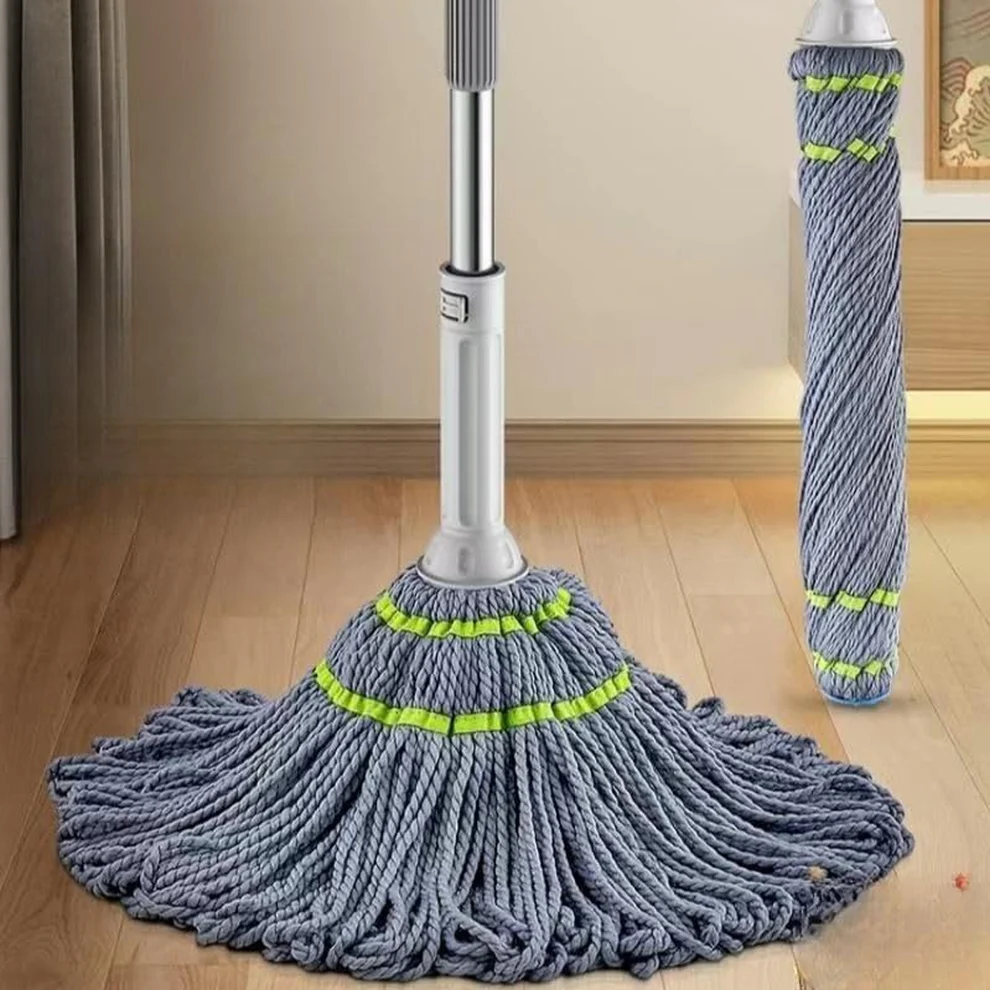 Squeeze Twist Mop Self Wringing Mop, Stainless Steel Handle