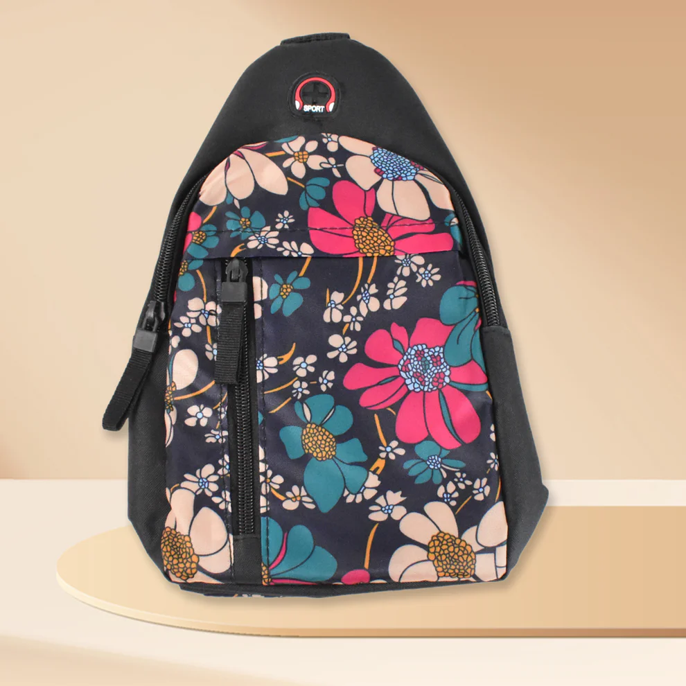 Waterproof Waist Bag, Shoulder Bags USB Charging Earphone Hook Sling Travel Bag