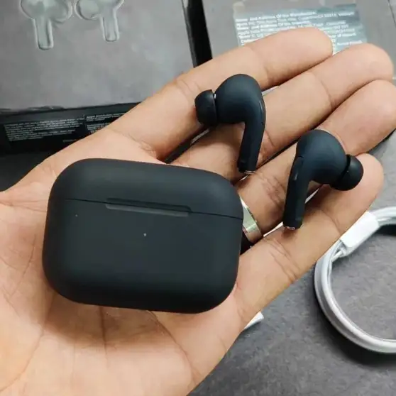 Airpod Pro AX12, Earbuds With Touch Sensor, Waterproof, ANC, Bluetooth V5.1 Bluetooth Headset (Black, True Wireless)