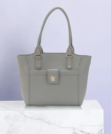 Airish Women Silver Shoulder Bag