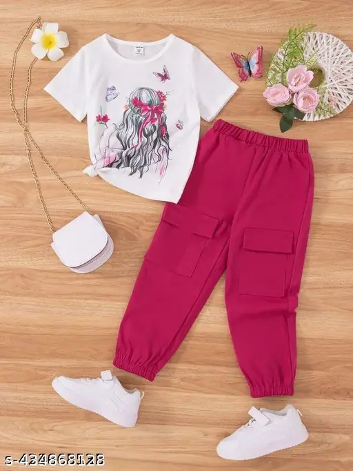  Pretty Comfy Girls Top & Bottom Sets