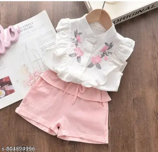  Pretty Trendy girls Top & Bottom Sets