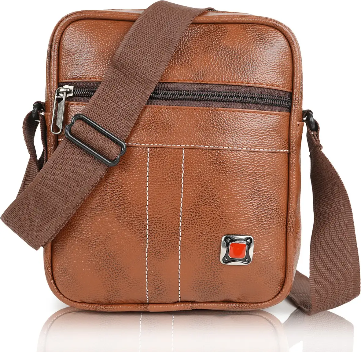 Tan Shoulder Crossbody Daytrip Men Slingbag