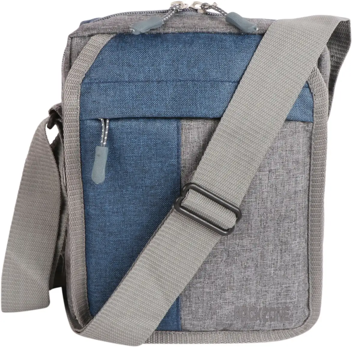 Blue, Grey Sling Bag Denim