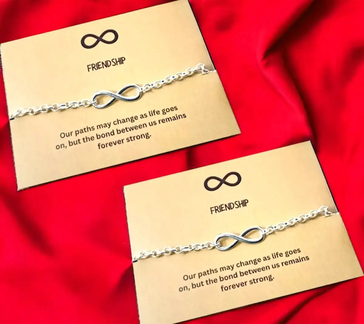 AVIRA ENTERPRISES Alloy Silver Bracelet (Pack of 2)