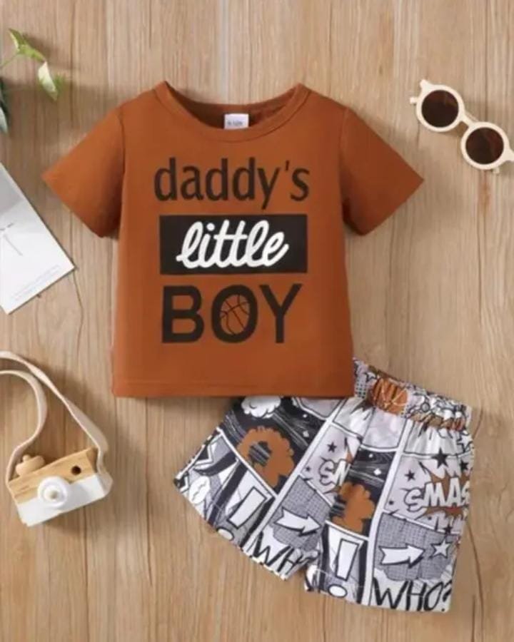 BOYS COTTON CLOTHING SET