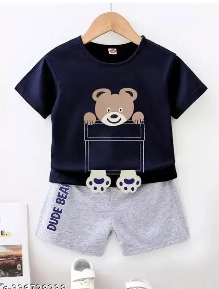 Kids Boys &Girls Clothing Set (top&shorts)
