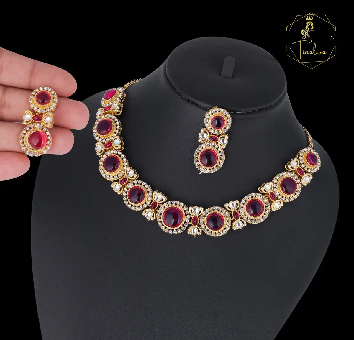 Alloy Jewel Set (Gold)