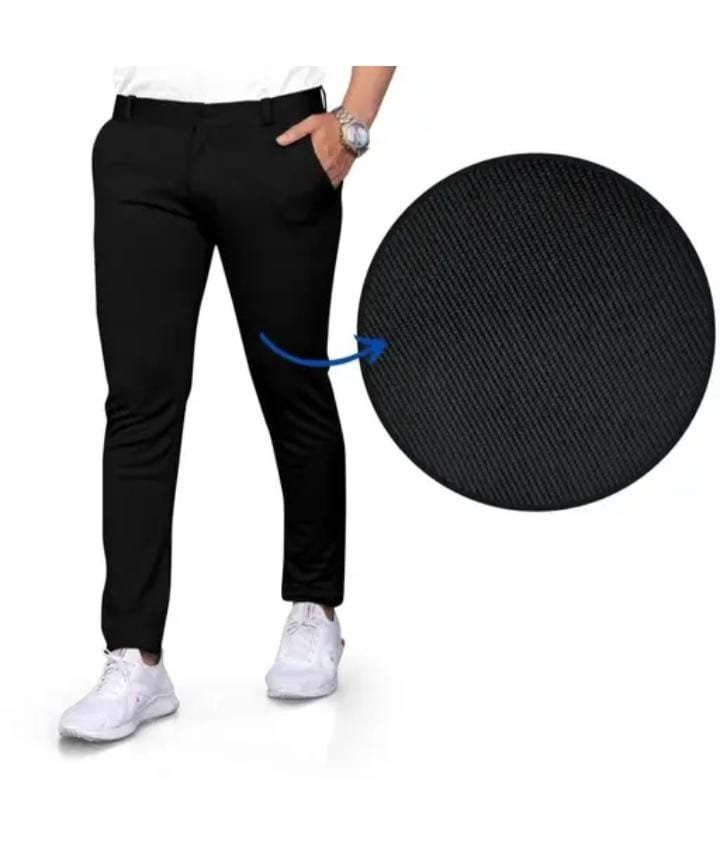 JOYFUL LIFESTYLE Men's Formal & Casual Trouser Pants – Office & Daily Use | Stylish Men's Casual Trouser Pants – Premium Quality