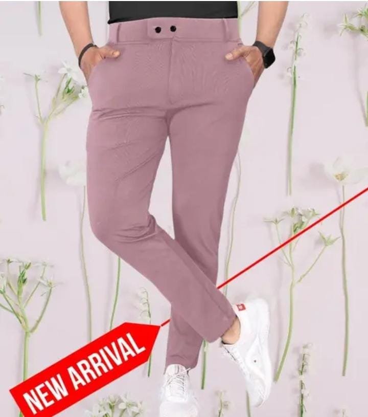 shreeji_enterprises Men's Premium Double Button Trouser: Crafted for Comfortable and Style, Ideal for Business Meetings, Formal Events, and Daily Wear