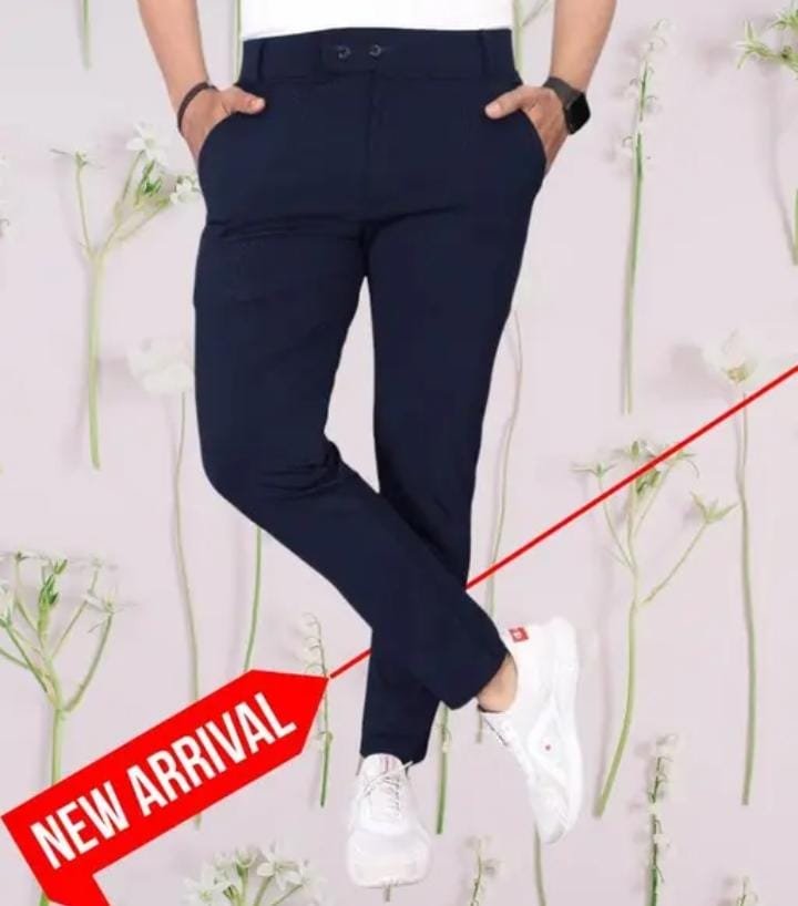 shreeji_enterprises Men's Premium Double Button Trouser: Crafted for Comfortable and Style, Ideal for Business Meetings, Formal Events, and Daily Wear