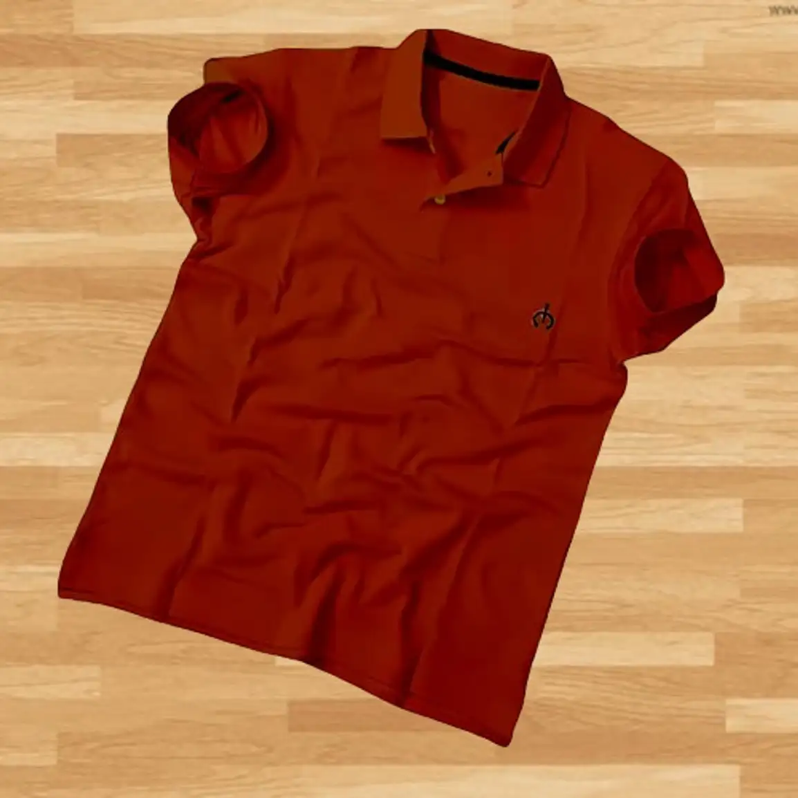 Solid Men Maroon T-Shirt