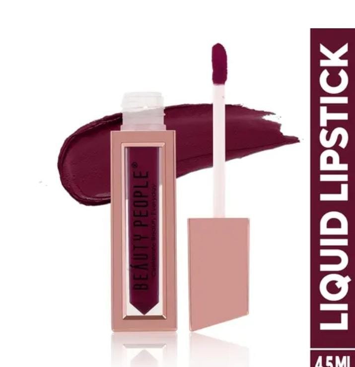 Beauty People Sweet and Sassy Liquid Lipstick | Matte Finish | Long Lasting Lipstick | High Coverage | Dries within Seconds | 4.5 ml | Free Spirit