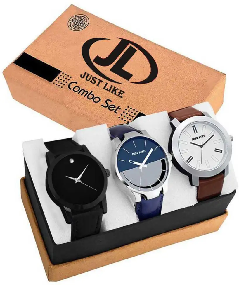 combo 3 watch Analog Watch  - For Men