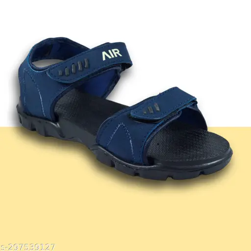 Black Bliss: Stylish Synthetic Kito Sandals for Unbeatable Comfort