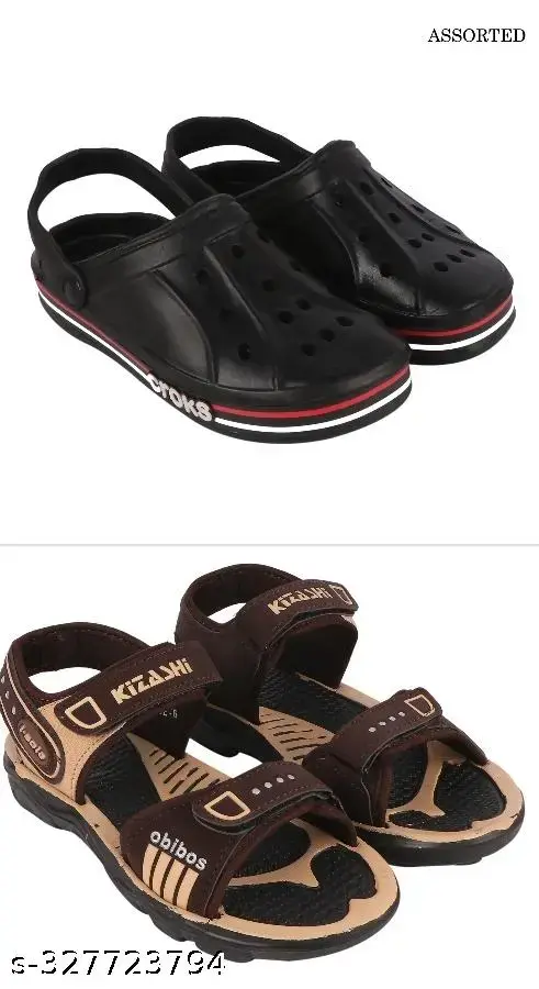 FOOTSTAIR MEN EVA SANDAL CROCS COMBO