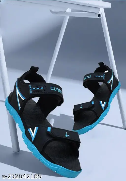 Spa-4 Black C green Phylon Sandal For Men's