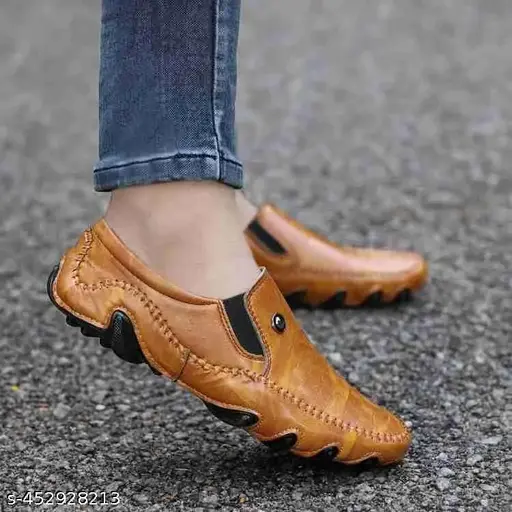 AKIKO GB Loafers - TAN