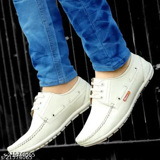 Men's Synthetic Leather Loafers shoes