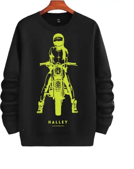Full Sleeve Printed Men Sweatshirt