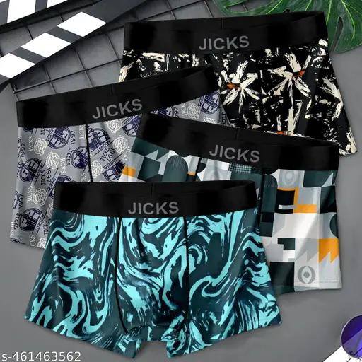 Jicks Men's Ultra-Comfort Nylon Underwear with Stretch & Anti-Bacterial Protection