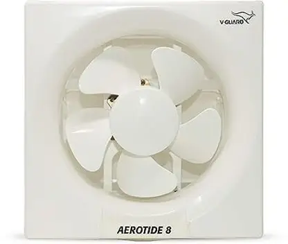 V-Guard Aerotide 8 200 mm Exhaust Fan  (White)