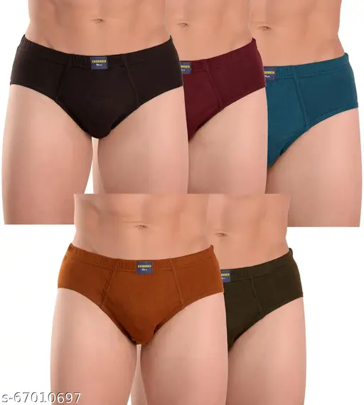 Men's Cotton Briefs Inner Underwear