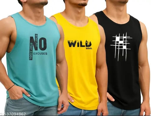 GYM Vest for Men Combo of 3