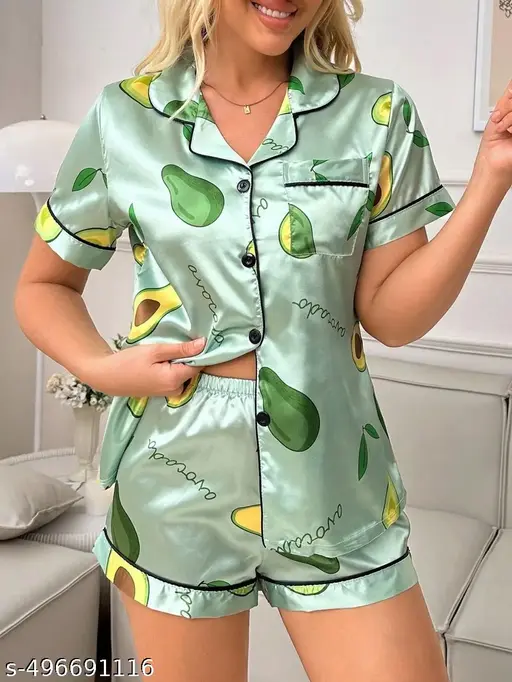 TRENDY WOMEN'S SHORT NIGHT SUIT AND NIGHTDRESS | PERFECT FOR WOMEN AND GIRLS