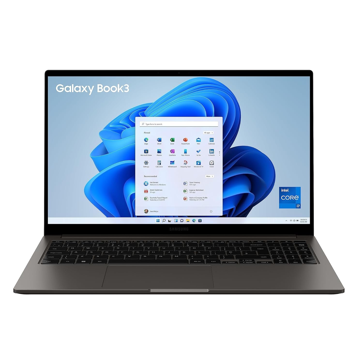 Samsung Galaxy Book3 Core i7 13th Gen 1355U - (16 GB/512 GB SSD/Windows 11 Home) Galaxy Book3 Thin and Light Laptop
