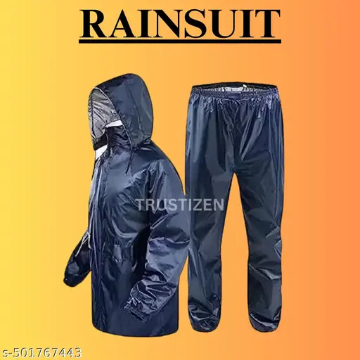 Trendy Fabulous Men And Women Rainsuit | Raincoat For Unisex