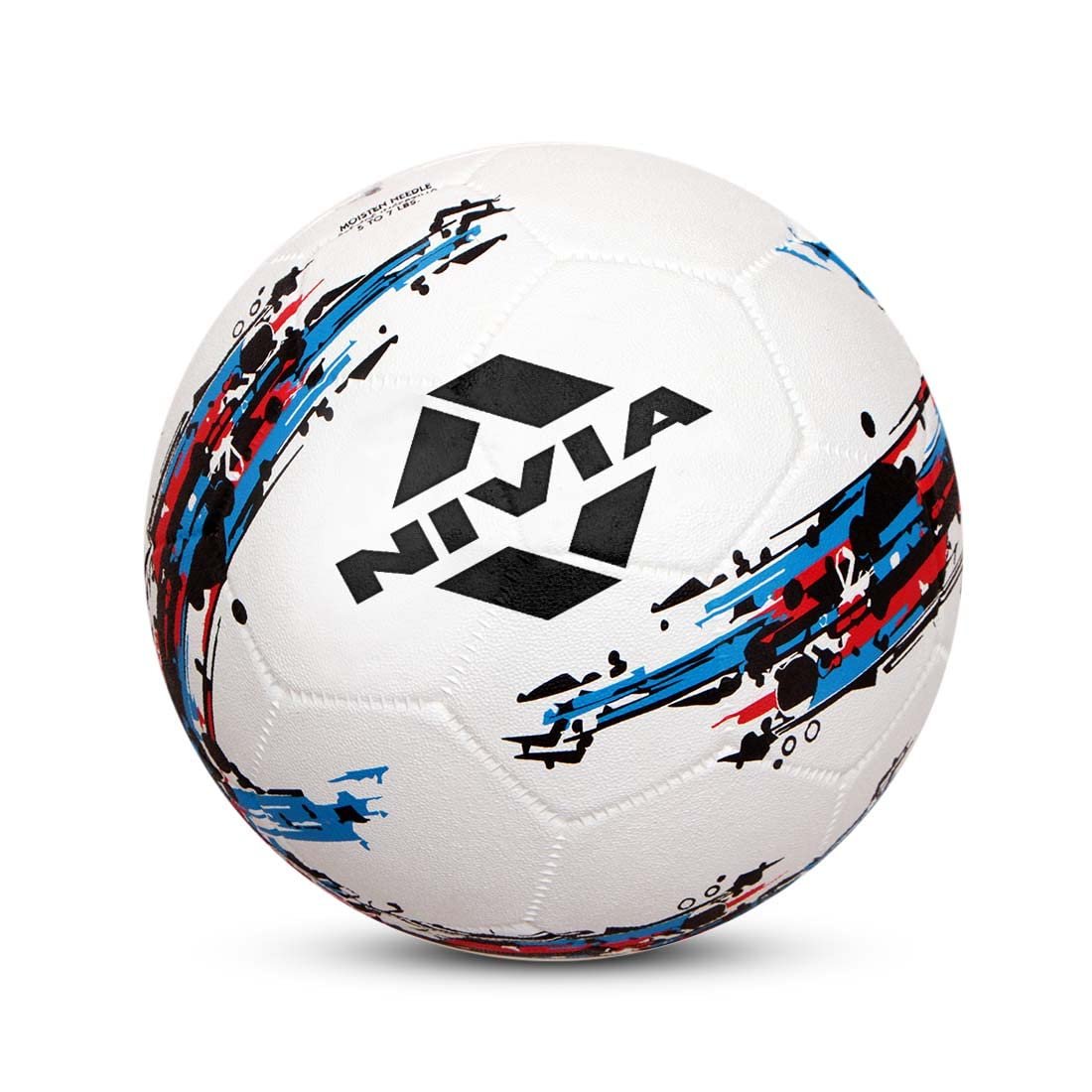 Nivia Storm Football - Size 5 (White), Rubber