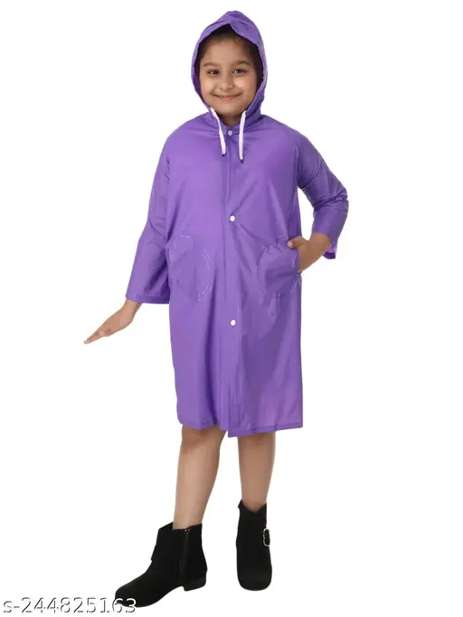 100% Waterproof Rain coat/Rain wear for Kid (Unisex) Boys/Girls