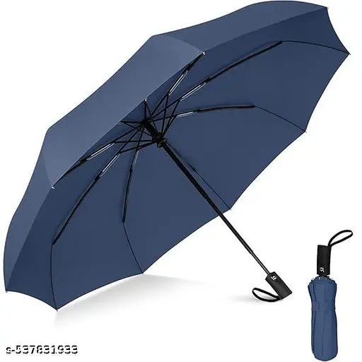 UV Protection Coated Umbrella for Men, Umberallas for Rain Big Size Men, Windproof Umberalla Large for Man,Women,Kids,Girls,Boys - 3 Fold with Auto Open and Close