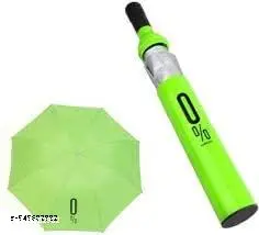 Foldable Umbrella Unisex Windproof UV Protection and Rain Protection Double Layer Folding Portable Size 21 Inch with Bottle Cover for Men And Women
