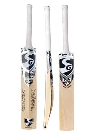 Super Grade Popular Willow Cricket Bat Full Size Short Hand Size 33.5 Inch Play with Teniss Ball, Plastic Ball, Rubber Ball Premium Power & Performance with Bat Cover (S_G Blue)