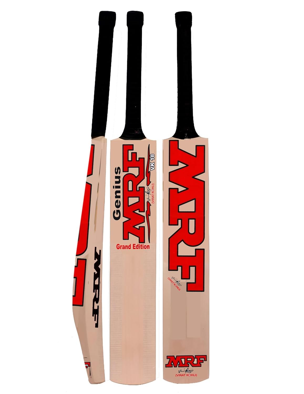 Sainistars Full Size Popular Cricket Bat for All Hard and Soft Tennis Bat Cricket Bat (Men|Women) Multicolor (NEW Red)