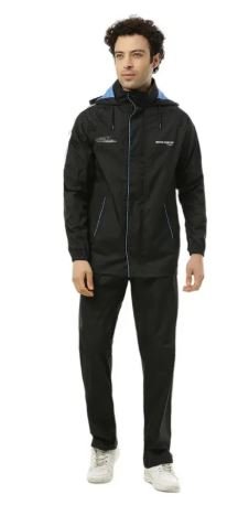 Solid Men Raincoat