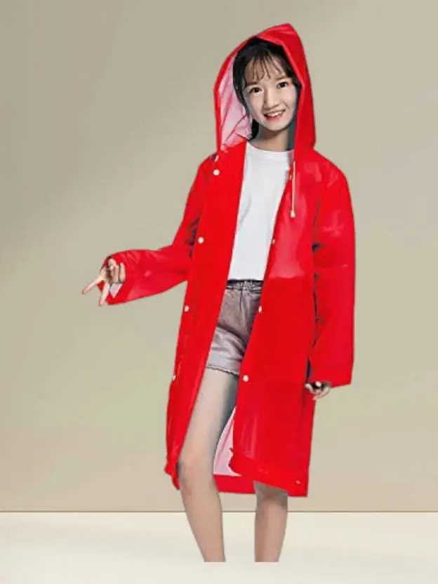 KETKAR Solid Boys & Girls Raincoat