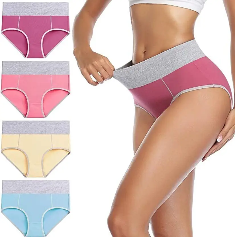 Diving deep Pack of 4 Women Hipster Multicolor Panty