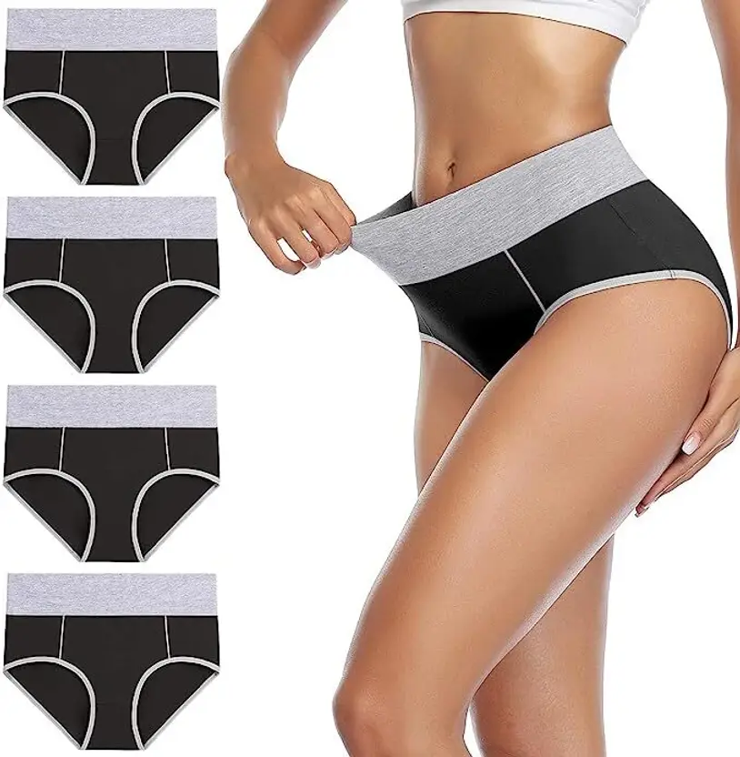 Diving deep  Pack of 4 Women Hipster Multicolor Panty