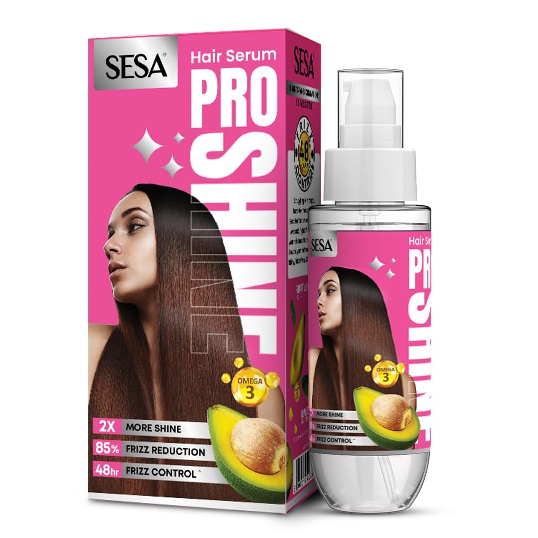 SESA Pro Shine Hair Serum For Women 2X Shine 48 hours Frizz 