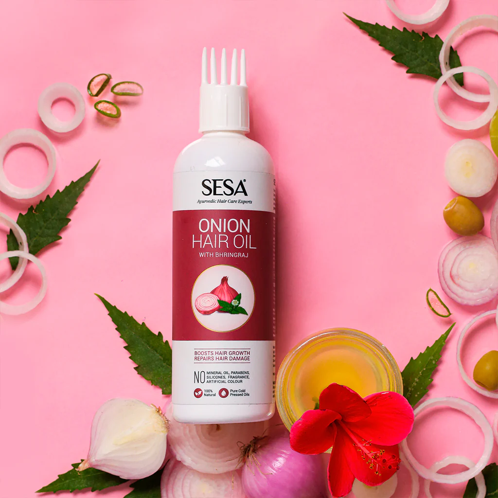 SESA Onion Hair Growth Oil with Bhringra