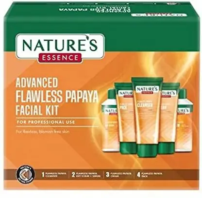 Nature's Essence ADVANCED FLAWLESS PAPAYA FACIAL KIT 