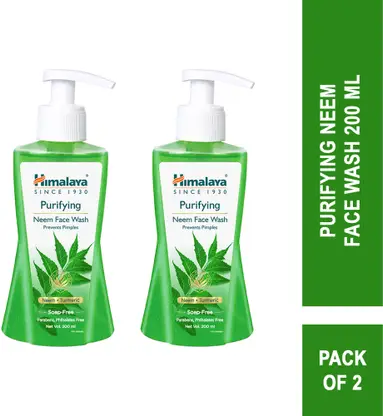 HIMALAYA Purifying Neem|Clinically proven to fight against acne and pimples| naturally derived Neem for both men and women Face Wash  