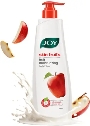 Joy Skin Fruits Lightweight Body Lotion With Almond Oil, For Summers  