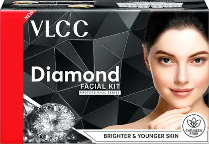 VLCC Diamond Facial Kit with FREE Rose Water Toner