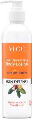 VLCC Deep Nourishing Body Lotion with UV Protect | HA & Shea Butter  